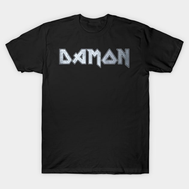 Heavy metal Damon T-Shirt by KubikoBakhar